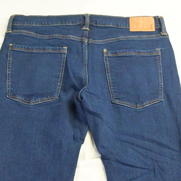 Mutual Weave 36 x 29 The Slim Dark Wash Flex Denim Jeans - Picture 6 of 7